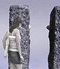 fragment of image of sculpture maquette, link to details of maquette page